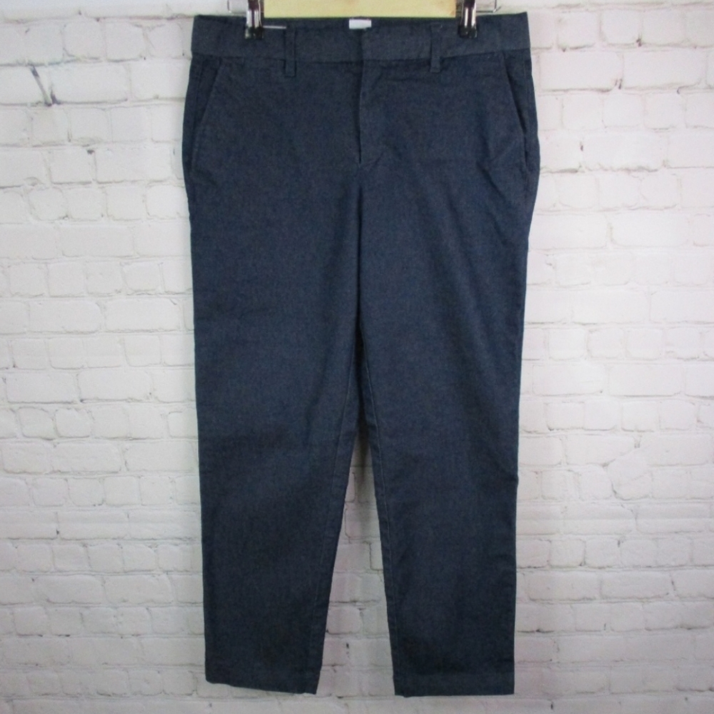 Gap Slim City Crop Straight Leg Career Wear Pants